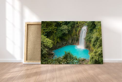 Shop Canvas Print Rio Celeste Costa Rica