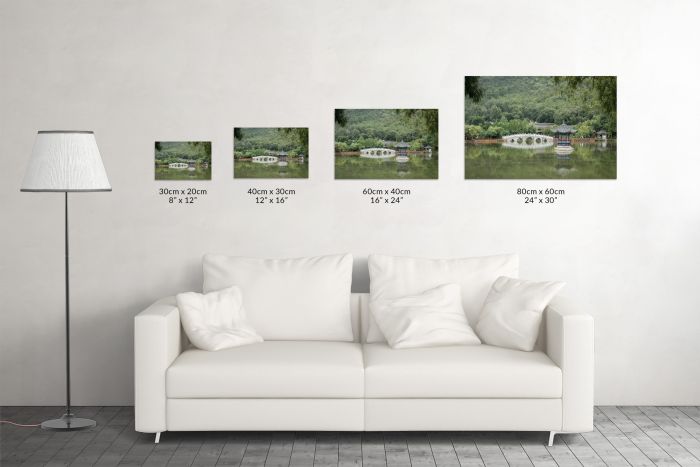 Black Dragon Pool Lijiang Yunnan China Travel Photography Canvas Print