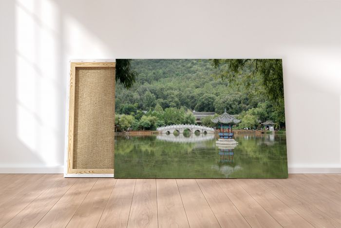Black Dragon Pool Lijiang Yunnan China Travel Photography Canvas Print