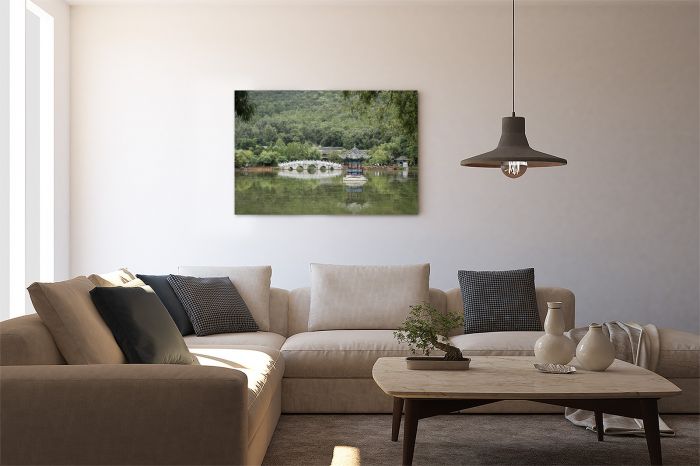Black Dragon Pool Lijiang Yunnan China Travel Photography Canvas Print