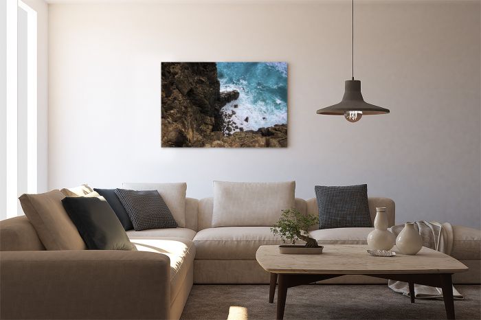 Canvas Print Dangerous Heights Australia