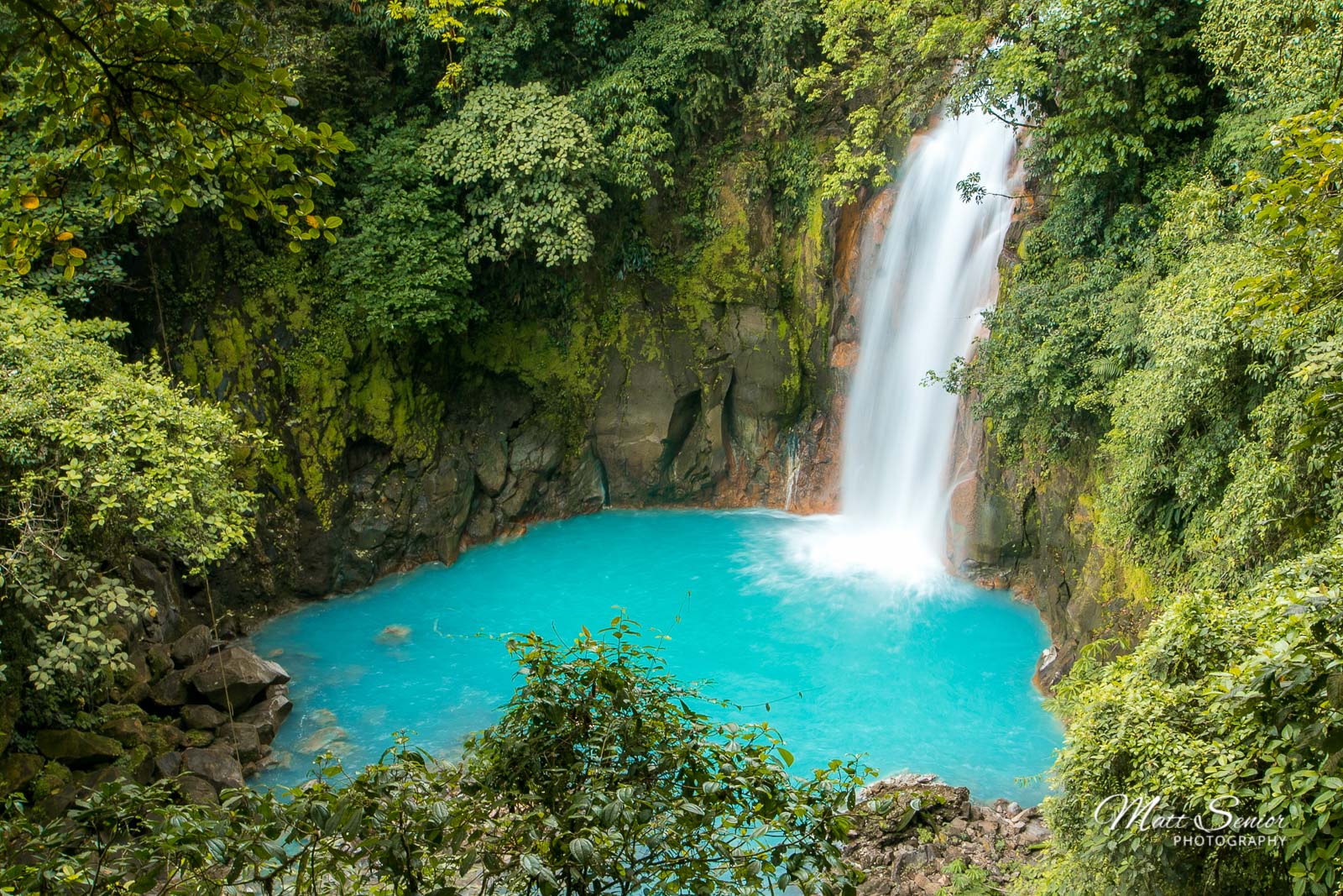 Shop Canvas Print Rio Celeste Costa Rica