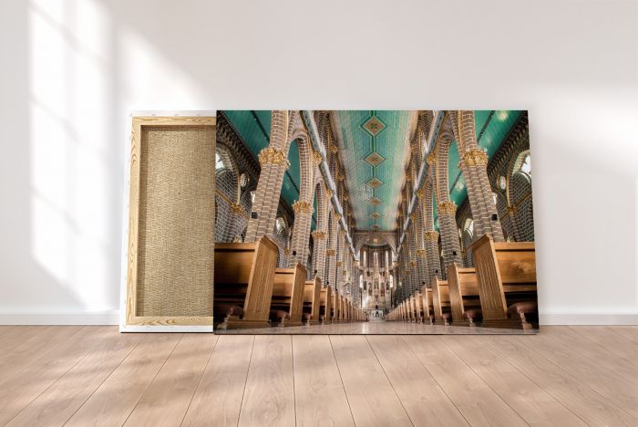 Canvas Print South American Church