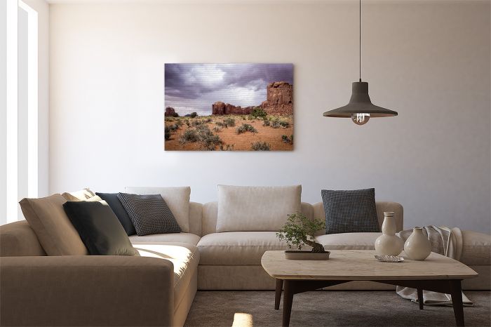 Shop Canvas Print Monument Valley USA on a Wall