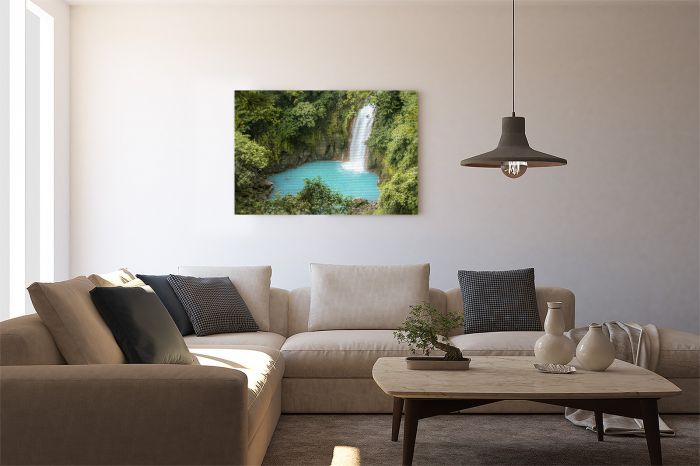Shop Canvas Print Rio Celeste Costa Rica on a Wall