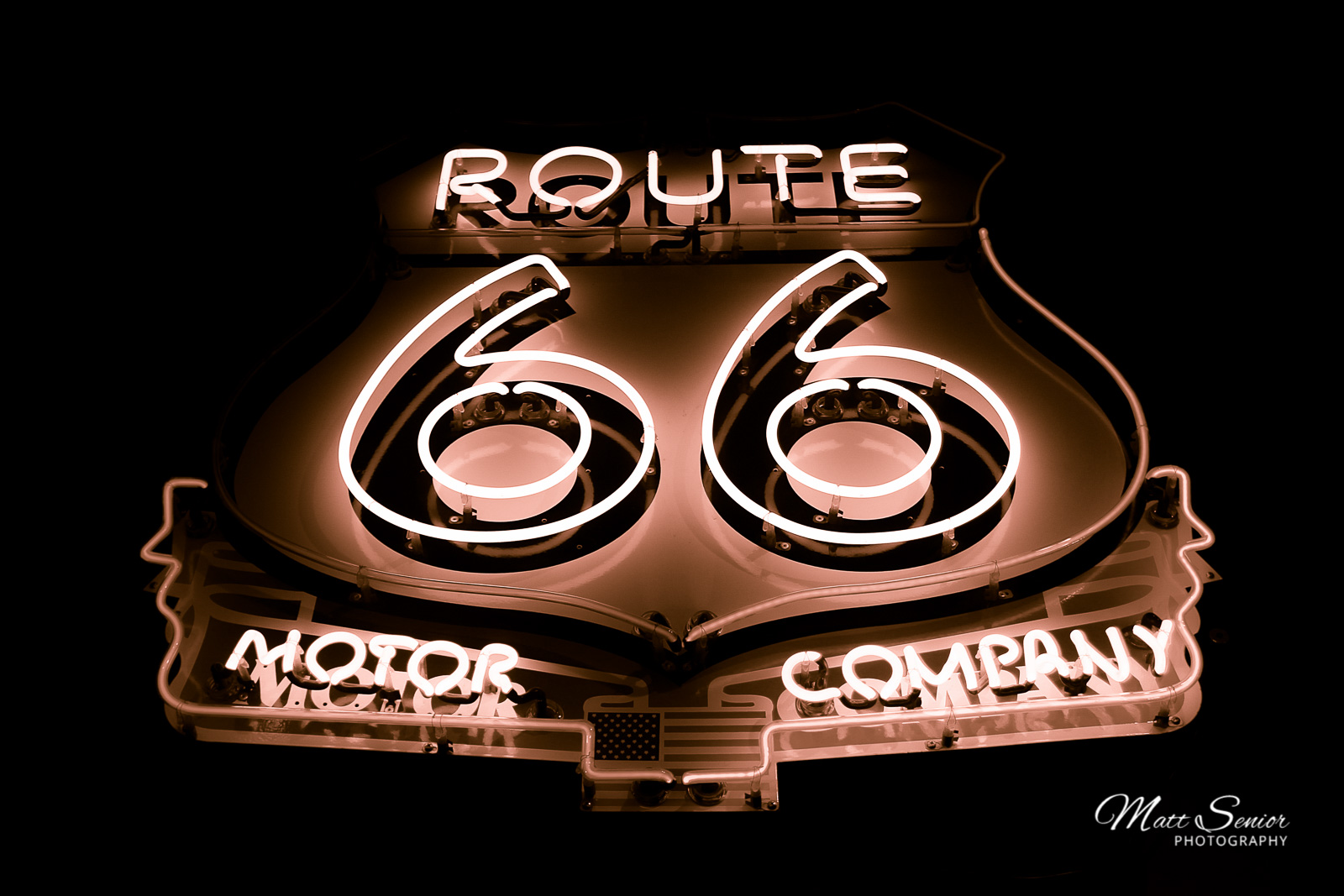 Shop Canvas Print Route 66 Sign