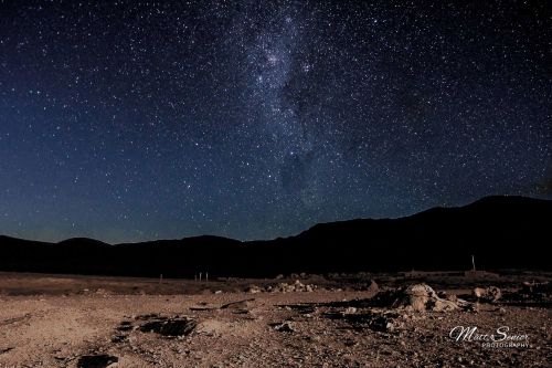 Canvas Print Stargazing in Bolivia