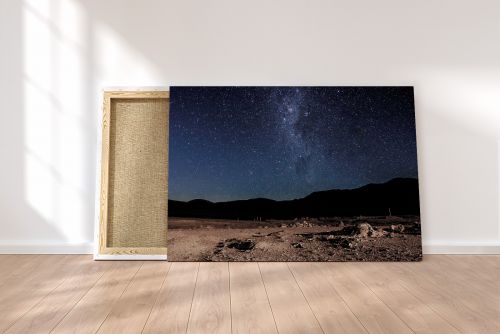 Canvas Print Stargazing in Bolivia on a Canvas