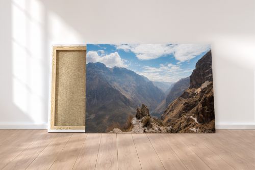 Canvas Print The Deepest Canyon in the World on a Canvas