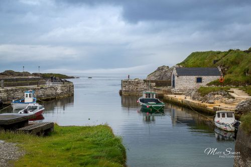 Canvas Print Iron Islands Northern Ireland