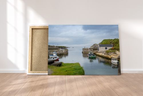 Canvas Print Iron Islands Northern Ireland