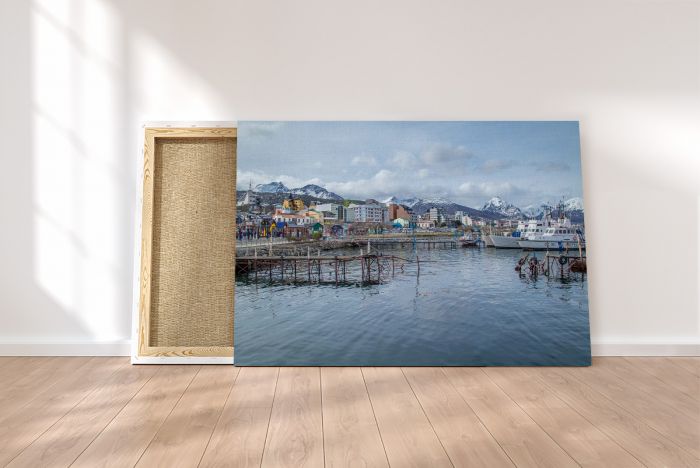 Canvas Print The Most Southern City in the World on a Canvas