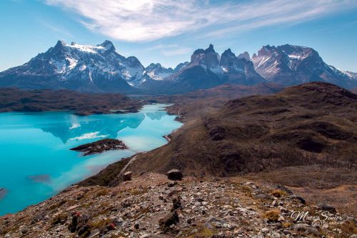 Canvas Print Torres del Paine Mirador Condor Viewpoint