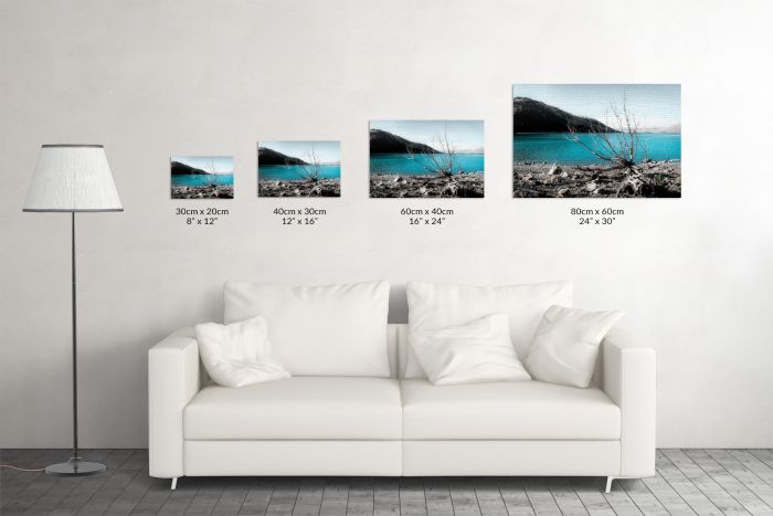 New Zealand Lake Tekapo Travel Photography Canvas Print