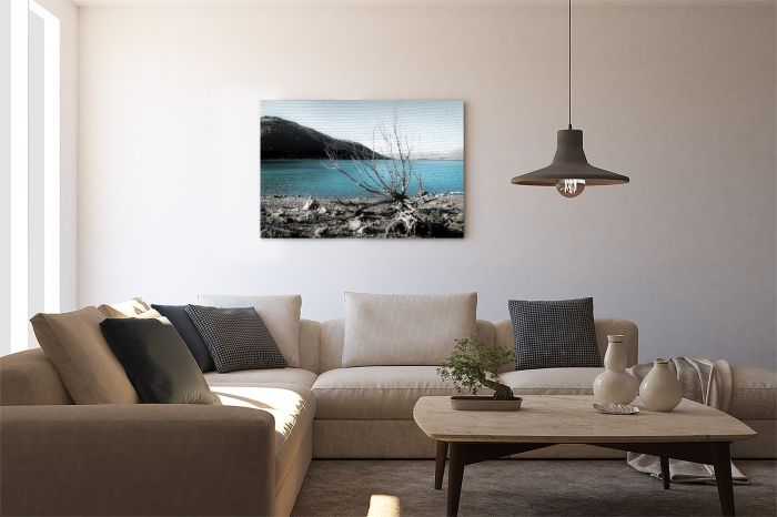New Zealand Lake Tekapo Travel Photography Canvas Print