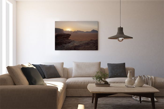 Matt Senior Photography Shop Canvas Print Desert Sunsets on a Wall