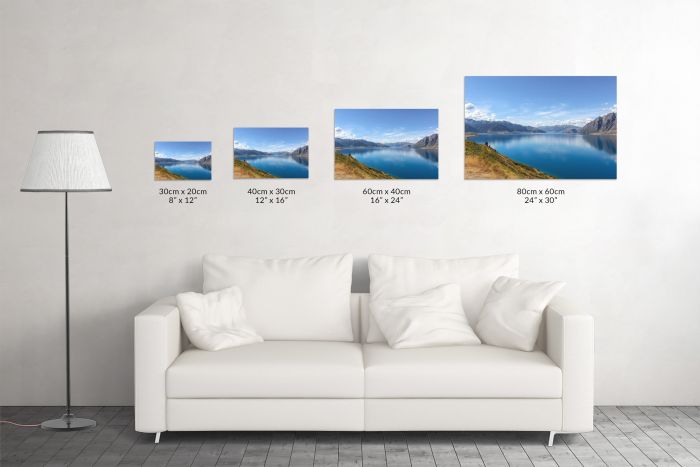 Matt Senior Photography Shop Canvas Print New Zealand Scenery Size Guide
